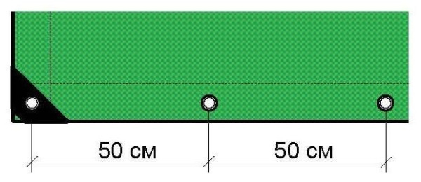 Тент Тарпикс 120г/м2, 4х6м
