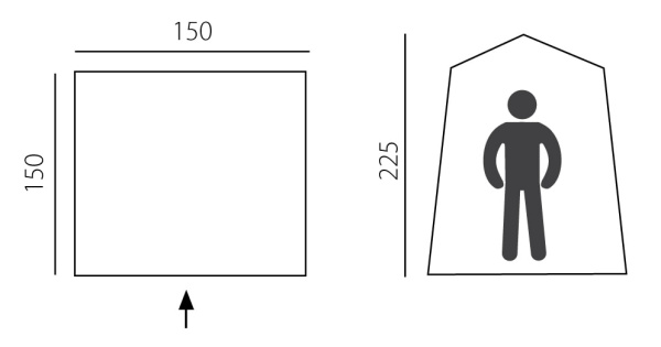 Душ / туалет BTrace Arten Solo