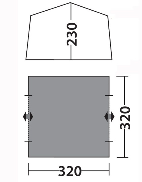 Шатер Greenell Веранда комфорт v.2