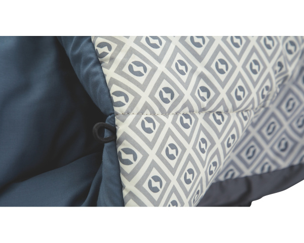 Caress Single Outwell - 3 в 1 система: спальный мешок, чехол и надувной матрас.