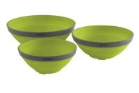 Набор складных мисок Outwell Collaps Bowl Set Lime Green