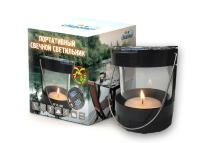 Светильник свечной портативный Следопыт большой с фумигатором PF-CL-A02
