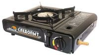 Плита настольная газовая Следопыт Black PF-GST-N10