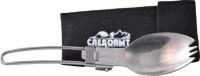 Ложка-вилка складная походная в чехле PF-CWS-P33