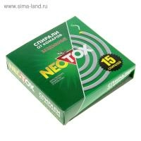 Спирали от комаров НЕОТОКС бездымные зеленые 15 шт
