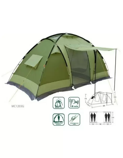 Кемпинговая палатка Brenta 400 Moon Camp