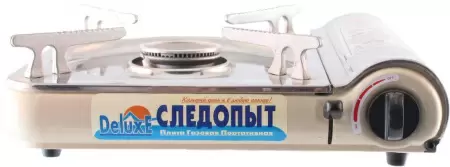 Плита настольная газовая Следопыт Deluxe с подогревом