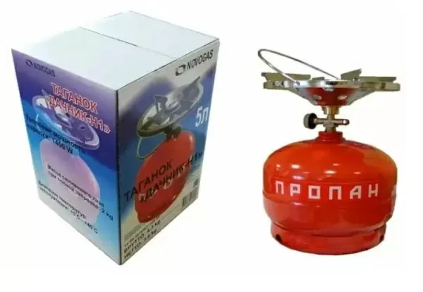 Газовый комплект Таганок Дачник с баллоном 5 л