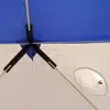 Палатка зимняя куб СЛЕДОПЫТ 1,5 х1,5 м, Oxford 240D PU 2000, 2-местная, цв. бело-синий