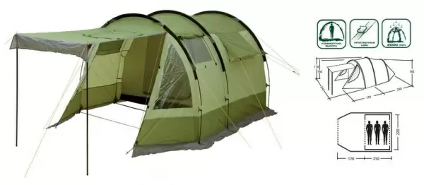 Кемпинговая палатка Varda 300 Moon Camp