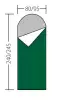 Спальный мешок BTrace Onega450XL