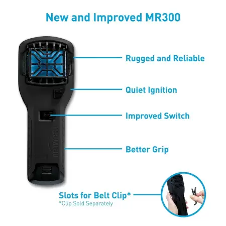 Прибор противомоскитный Thermacell MR-300 Repeller Black