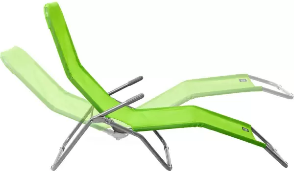 Шезлонг складной GoGarden Comfy (зеленый)