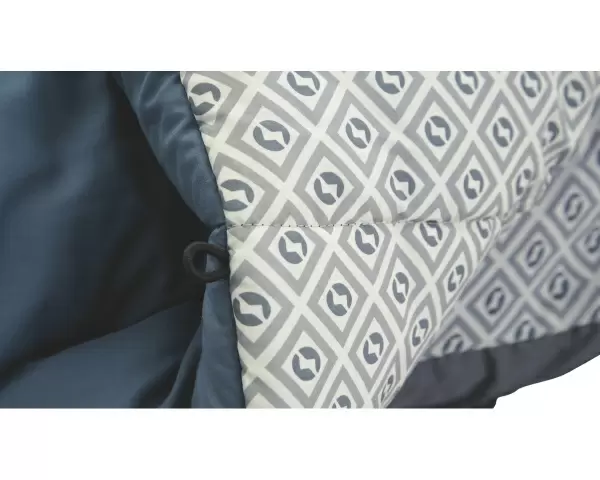 Caress Single Outwell - 3 в 1 система: спальный мешок, чехол и надувной матрас.