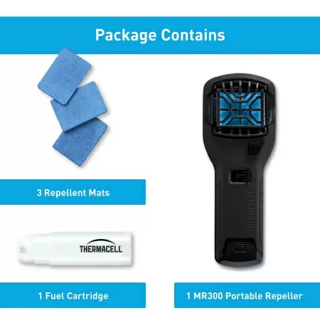 Прибор противомоскитный Thermacell MR-300 Repeller Black