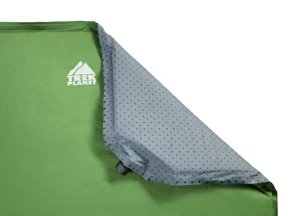 Коврик самонадувающийся Trek Planet Relax 90, зеленый