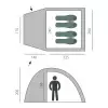 Кемпинговая палатка BTrace Dome 4