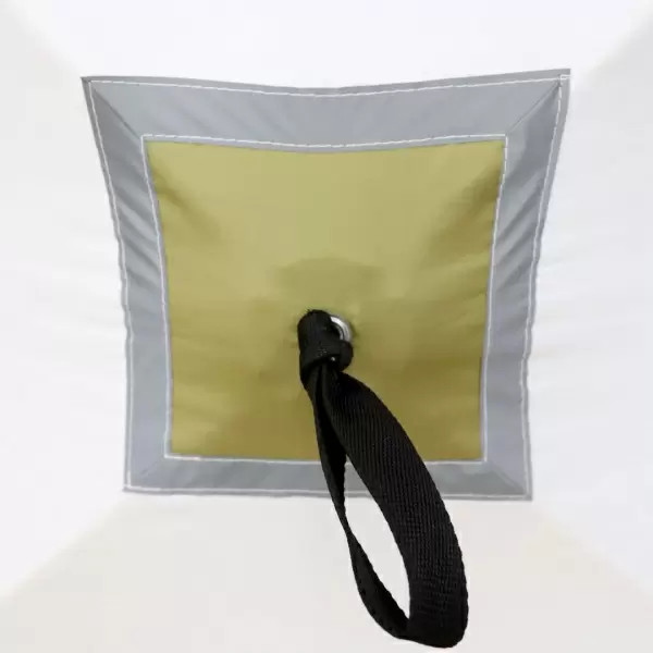 Палатка зимняя куб СЛЕДОПЫТ Premium 1,8х1,8 м, 3-х местная, 3 слоя, цв. белый/олива