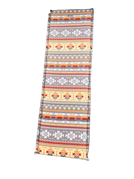 Самонадувающийся коврик туристический Crusoe Camp M5 (200x66x5 см), 210T Pongee, соединяемый