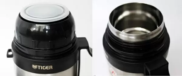 Термос с широким горлом Tiger MCW-P071 Stainless, 0.7 л