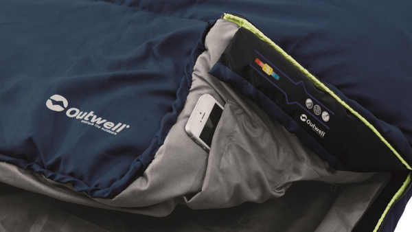 Спальный мешок Outwell Campion Lux Double Blue