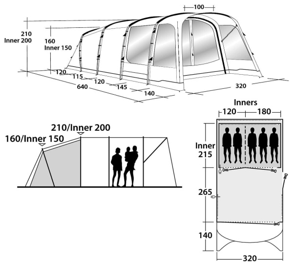 Палатка Outwell Willwood 5