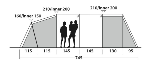 Палатка Outwell Winwood 8
