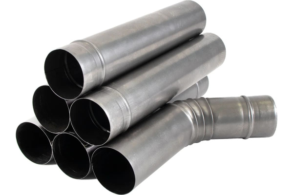 Печь дровяная "Следопыт" Light малая, сталь 1 мм (с экранами и угловыми трубами)