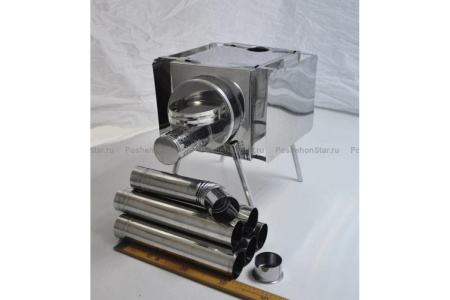 Печь Пошехонка Средняя с экраном