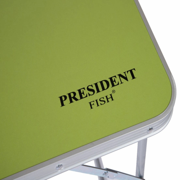 Стол складной President Fish TA21405 8700 010 зеленый Стол складной President Fish TA21405 8700 010 зеленый
