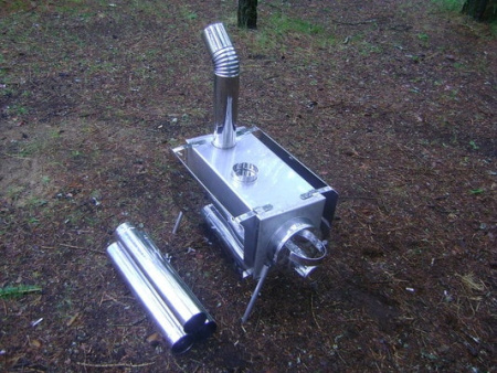 Печь Пошехонка Средняя с экраном