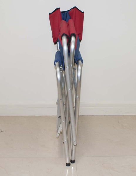 Кресло складное SuperMax со столиком, алюминий