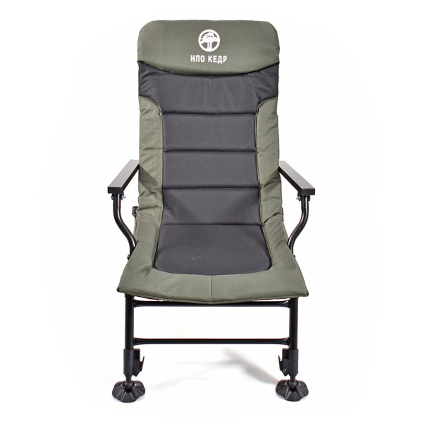 Кресло карповое Кедр с подлокотниками