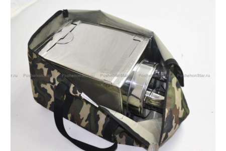 Печь Пошехонка Средняя с экраном