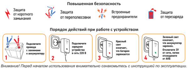 Зарядное устройство Восток 220-12-1