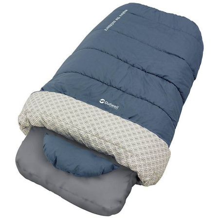 Caress Single Outwell - 3 в 1 система: спальный мешок, чехол и надувной матрас.