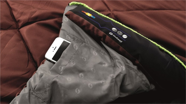 Спальный мешок Outwell Contour Red