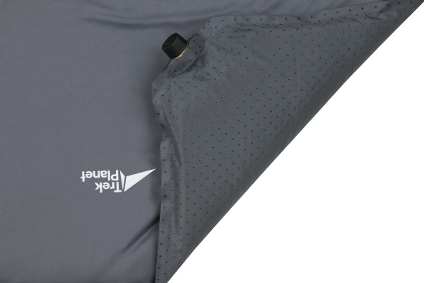 Коврик самонадувающийся Trek Planet Relax 90, серый