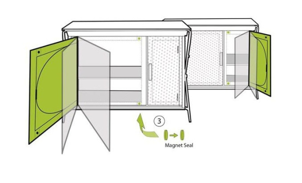 Кемпинговый шкаф Outwell Bermuda 2018 Кемпинговый шкаф Outwell Bermuda 2018