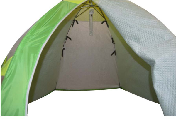 Палатка зимняя Медведь 2-местная утепленная (термостежка) Палатка зимняя Медведь 2-местная утепленная (термостежка)