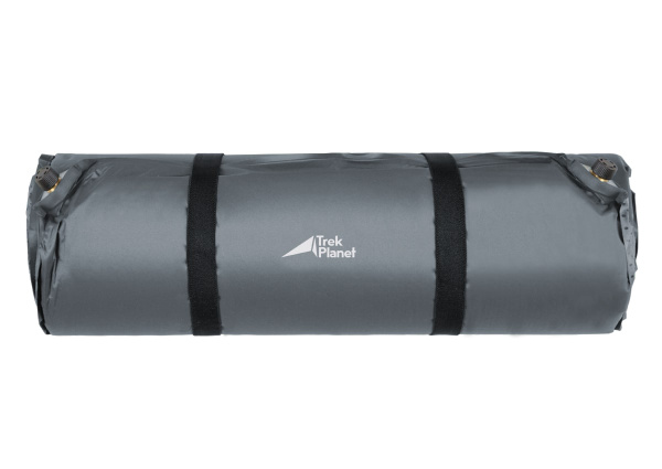 Коврик самонадувающийся Trek Planet Relax 90, серый