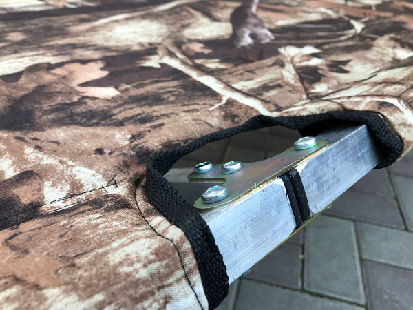 Кровать-раскладушка походная Медведь 200 см утепленная (3-х слойная)