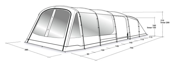Палатка Outwell Winwood 8