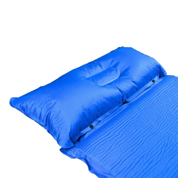 Коврик самонадувающийся СЛЕДОПЫТ с подушкой 188x65x5cм