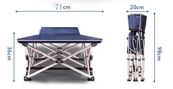 Кровать раскладушка с карманом Coolwalk 1963